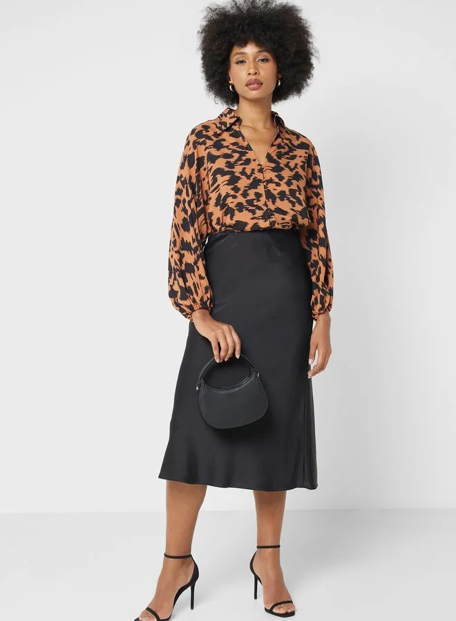 Little Mistress Puff Sleeve Top