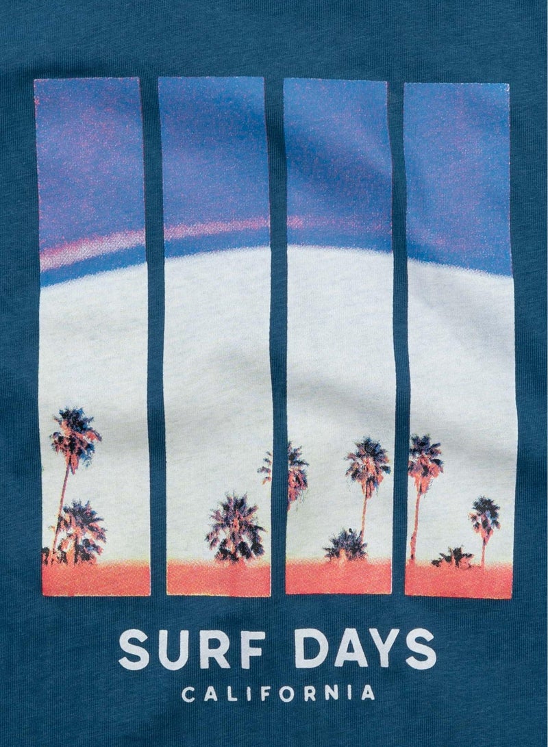 مينوتي تيشيرت أطفال بأكمام قصيرة وجيب أمامي - Image 3