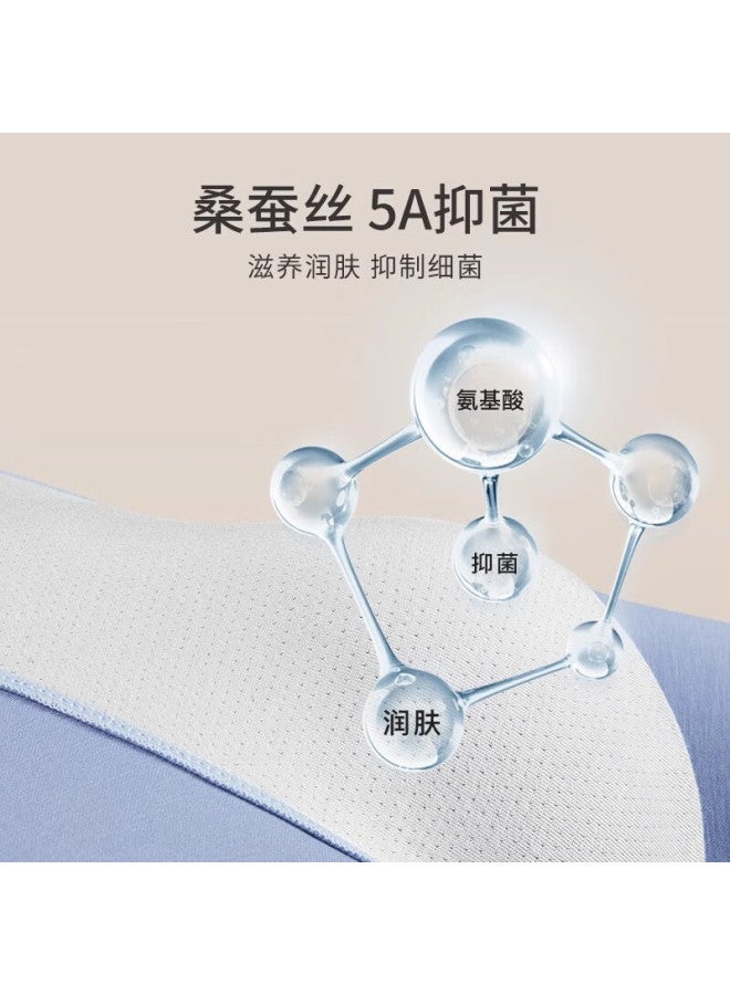 Good Man Visit Liangrenfang Men's Underwear, Ice Silk Cool-feeling, Antibacterial Briefs, High-end Premium Underpants, Large Size, Loose-fitting Boxer Shorts - Image 3