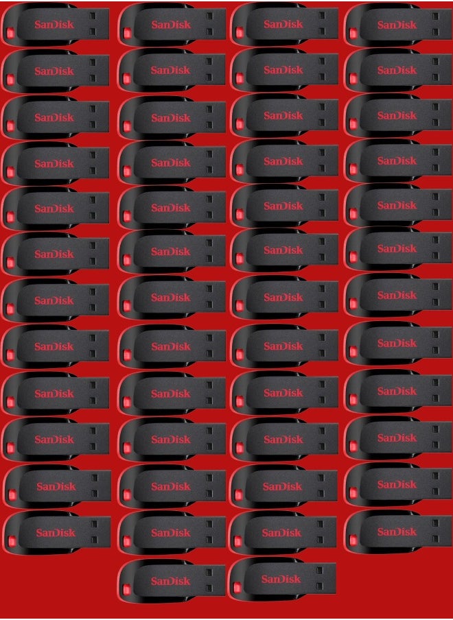 Sandisk 50 Pieces 16GB Cruzer Blade Usb Flash USB 2.0 Original  - Image 1