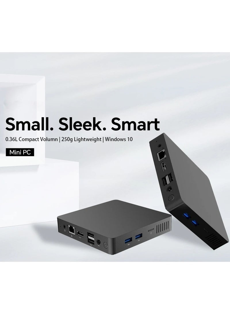 Generic M2 Mini PC, 6GB RAM, 64GB EMMC, Intel N3350, Windows 10, Compact and Ideal for Home, Business and Gaming - Image 2