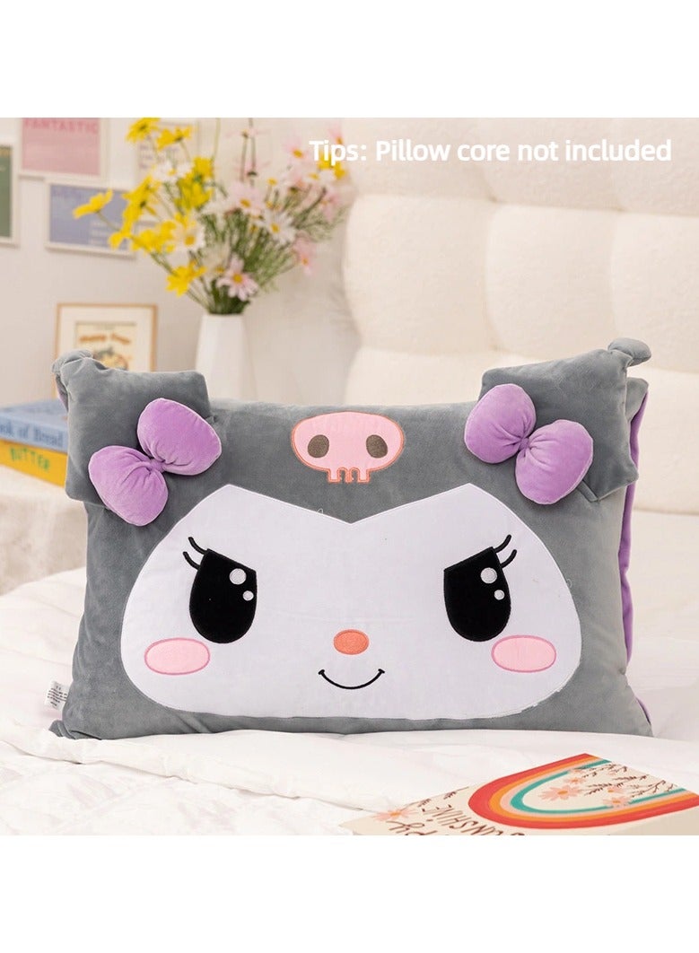 general Kuromi Home Single Three-Dimensional Pillowcase is cute and thick, and the thickened pillowcase is soft and comfortable to enjoy a good night's sleep - Image 1