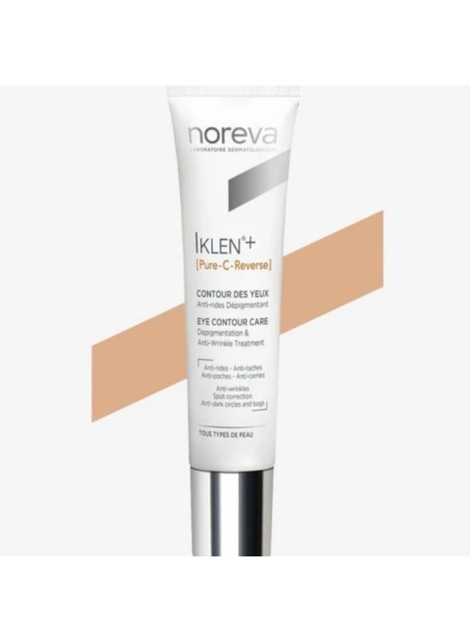 Noreva IKLEN+ Pure-C-Reverse Eye Contour Care 15ml - Image 4