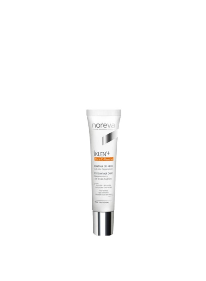 Noreva IKLEN+ Pure-C-Reverse Eye Contour Care 15ml - Image 1