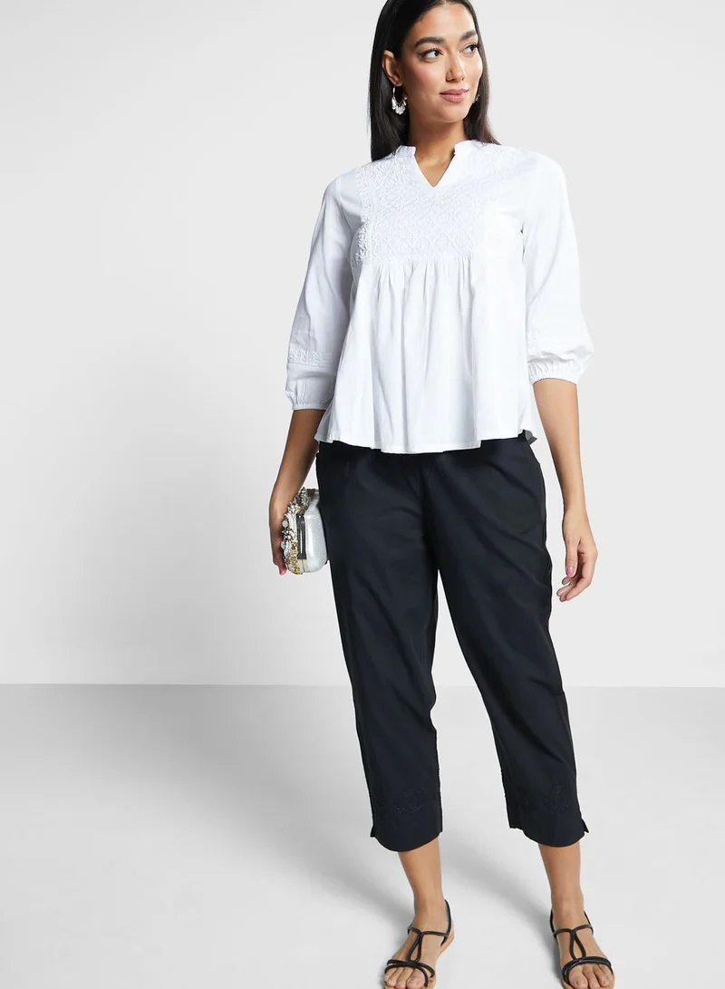 Fabindia High Waist Pants