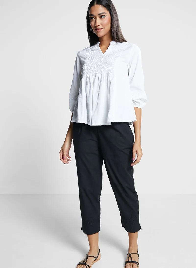 Fabindia High Waist Pants