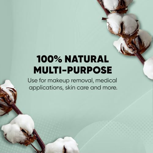 Vega Cotton Balls for Soft & Absorbent for Makeup, Nail Polish Removal, Skincare, Baby Care, First Aid, Soft Cotton Balls, 100% Pure Soft Premium Cotton Balls (50 Pcs, CB-01) - Image 5