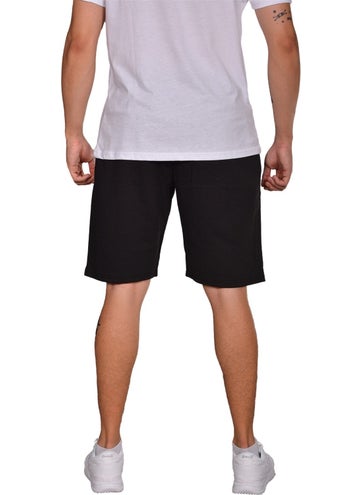 DIADORA Mesa - Black Cotton Sports Shorts - mesa  - Image 4