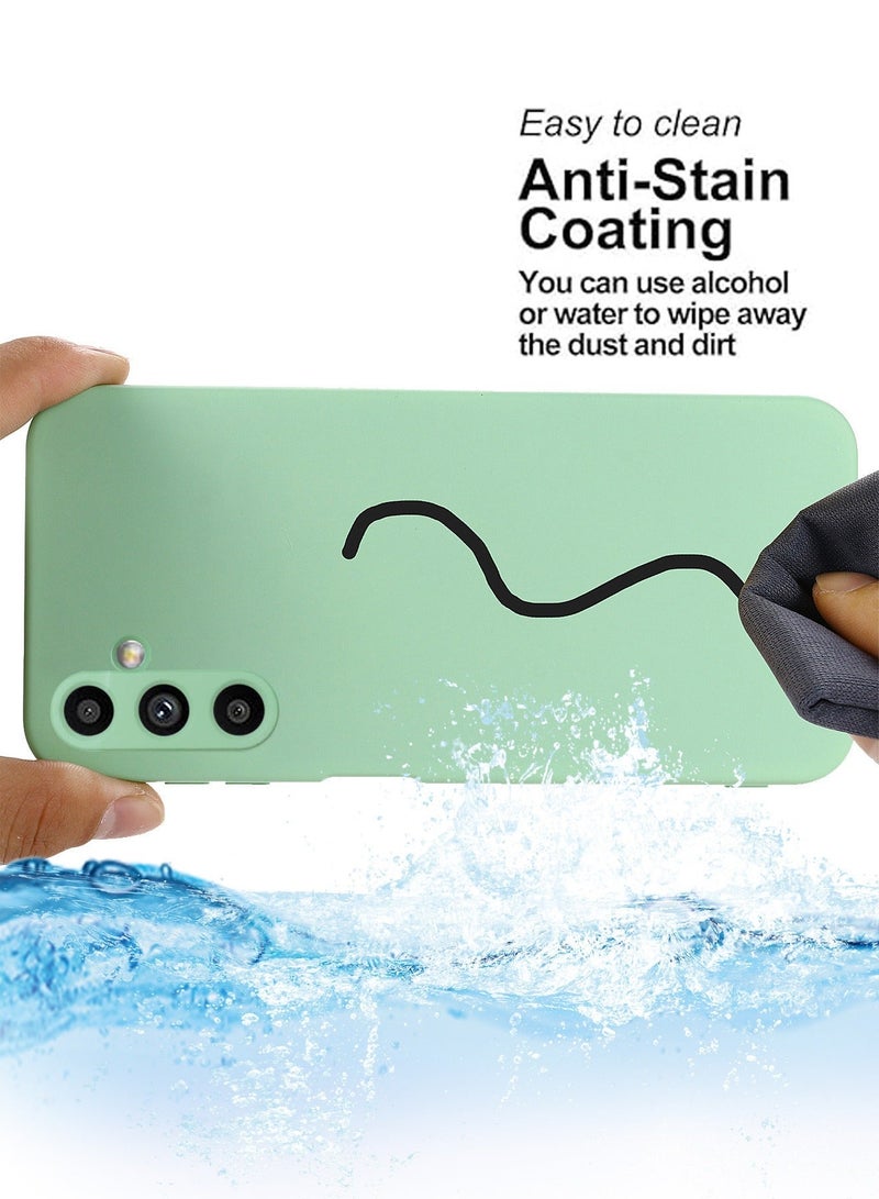 X-level Samsung Galaxy A15 4G/5G Case Cover Silicone Mobile Phone Accessories with Anti-drops Anti-fingerprints Camera Protector  Super Soft Comfortable Touch Feeling Back Shell Cover For A15 4G/5G - Image 4