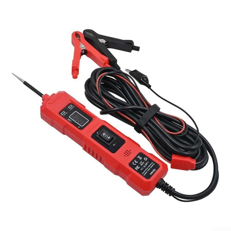 Automotive Electrical Tester Kit EM286 4M Cable Short Circuit Protection Voltage Ground Continuity Tester - Image 1