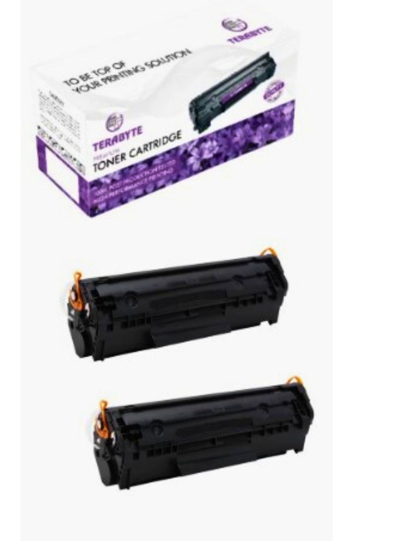 تيرابايت خرطوشة حبر متوافقة 17A -CF217A لـ M102 M130 (عبوة من قطعتين) - Image 1