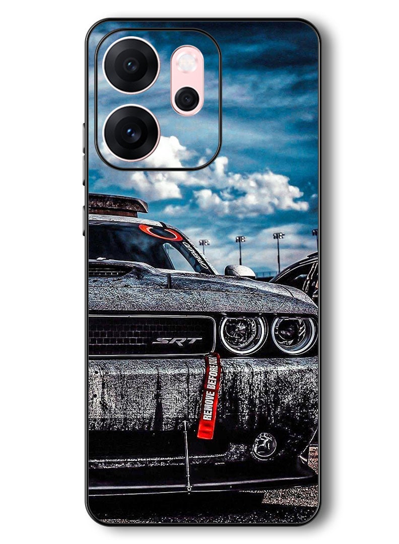 Theodor Case Compatible with Oppo Reno 14 F 6.57 Inch Protection Shockproof Bumper Cover Car (6) - Image 1