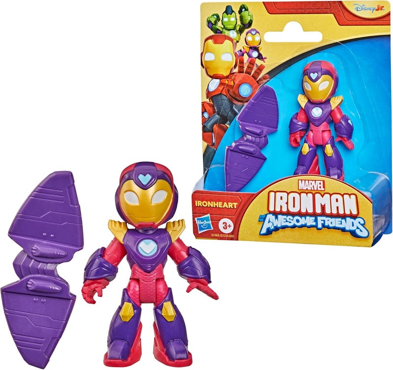 Marvel Iron Man and His Awesome Friends Ironheart Action Figure (7.6 cm) - Image 2