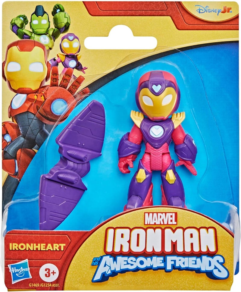 Marvel Iron Man and His Awesome Friends Ironheart Action Figure (7.6 cm) - Image 1
