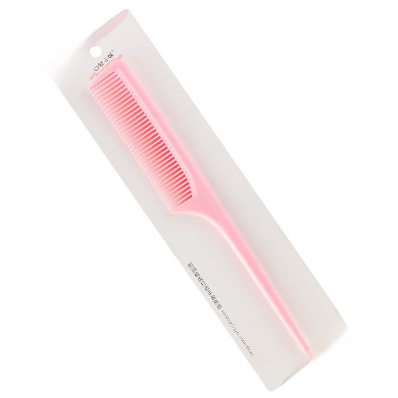Generic Durable SD701 Plastic Rat-Tail Comb Large Colorful SD701-pink 