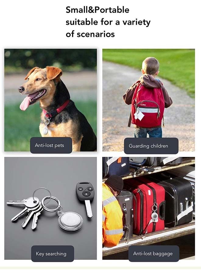 Rock Pow حافظة شفافة واقية لحامل جهاز التعقب Airtags - Image 5