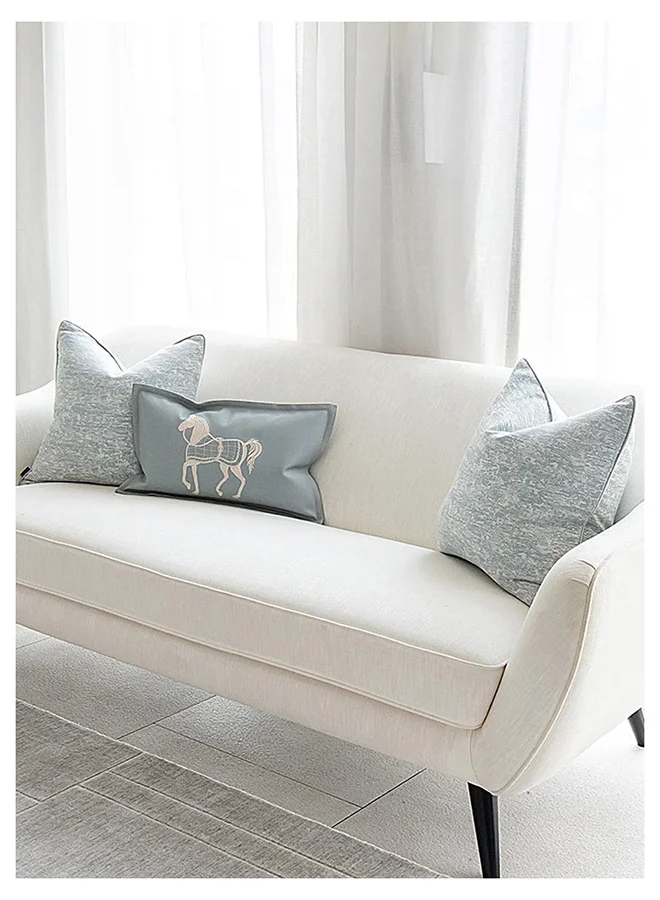 KNOT HOME Cushion Set (With Filler) Lila Bundle Pillow Knot Home Cover Case with Fillers for Modern Sofa Contemporary Living Room Bedroom and Office Soft Filling Washable