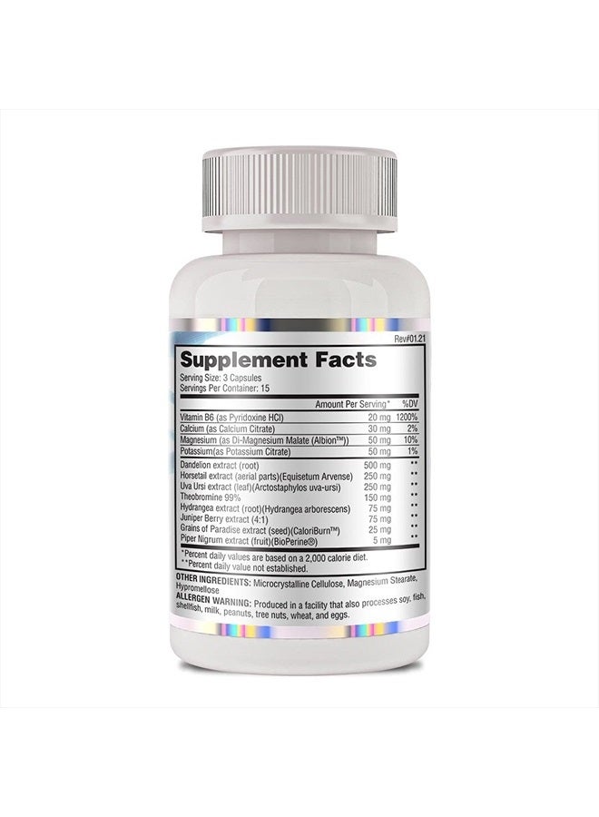 Evogen Nutrition Nutrition Super Dry | Premium Water Loss, Shredded, Definition, Dandelion, Horsetail, Uva Ursi, Grains of Paradise, Juniper Berry, Bioperine, | 45 Capsules  - Image 4
