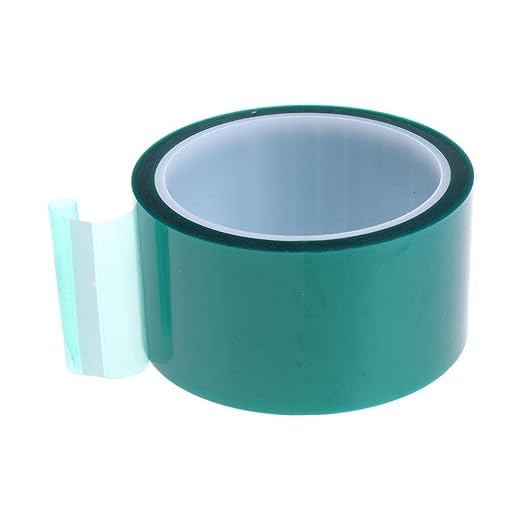 Generic Prabhas Designs UV Green Craft Tapes, Seamless Sticky Paper Tape, Traceless Adhesive Tape for Hollow Frame Bezels, Epoxy Resin DIY Craft,  - Image 3