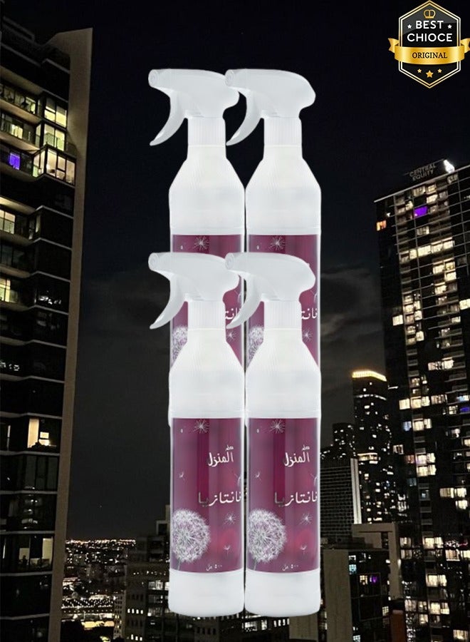 Banafa 4 Pieces Fantazia Air Freshner 500ml - Image 1