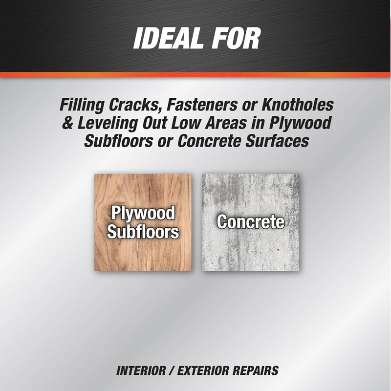 Dap Flexible Floor Patch and Leveler, Light Gray, 32 Oz (7079859184) - Image 5