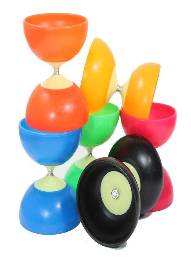 Zeekio Neoflight 2 Beginner Diabolo Set - Includes Sticks, String and Instructions (Orange) - Image 1