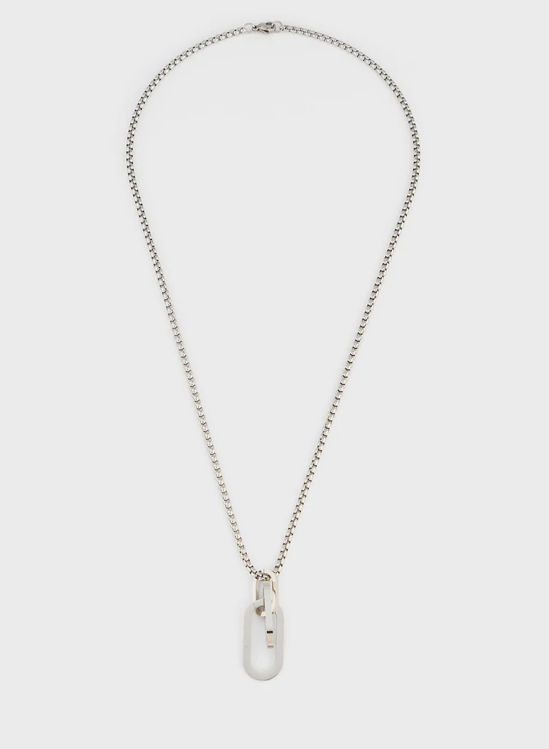 Seventy Five Triple Pendant Necklace