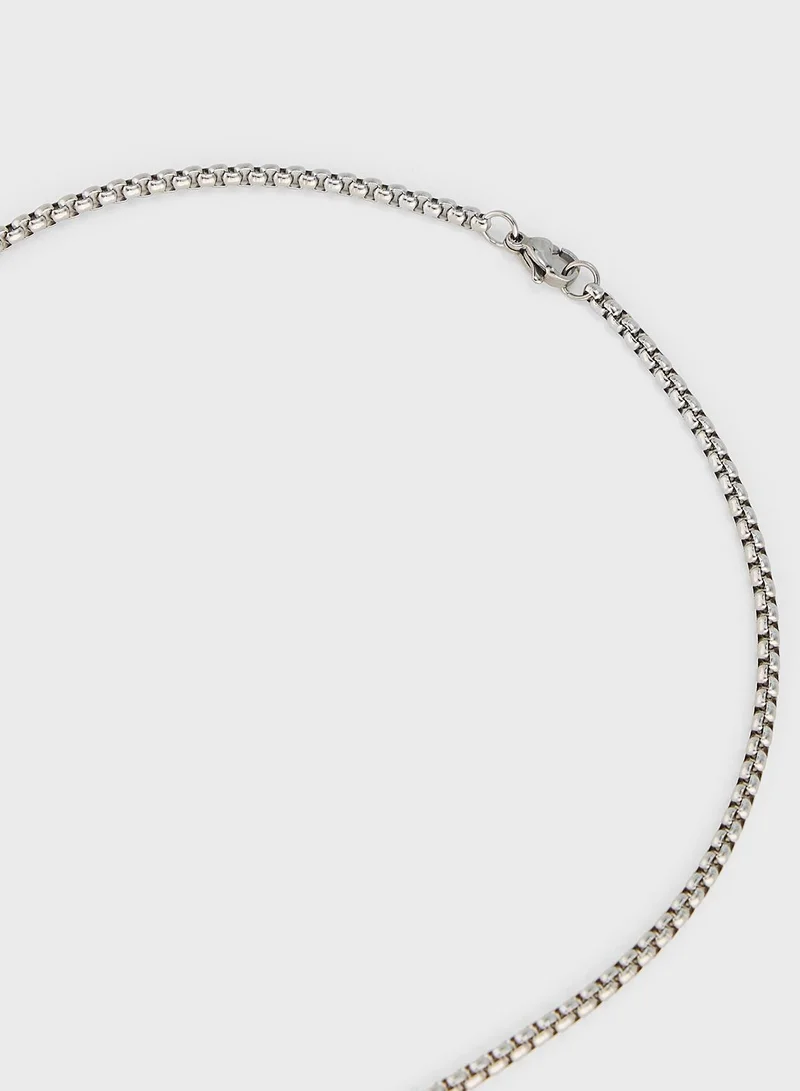 Seventy Five Triple Pendant Necklace