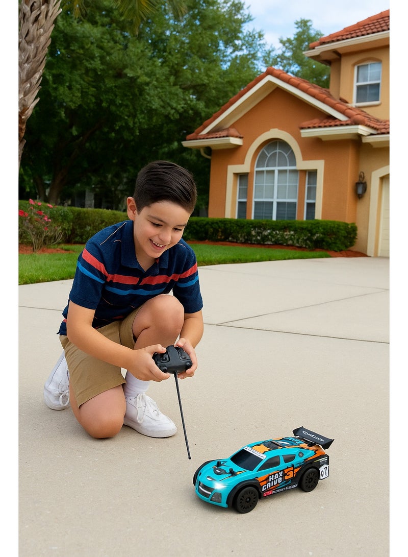 D-Power D Power – Rally Monster | RTR, Radio Remote Control Car for Kids | 1:26 Scale, 27MHz, All Way Movement RC Car | Blue Asst. - Image 3