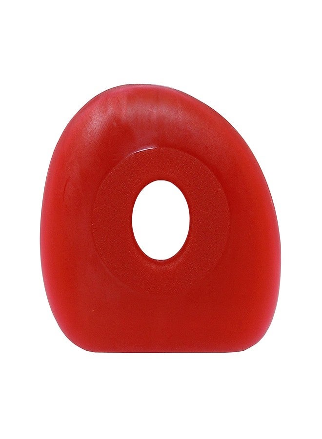 Creative Hobbies Red Soft Silicone Pottery - Pack of 2 | Ultra-Soft Ceramic Sculpting Tool for Smooth Finishing and Removing Finger Marks | Essential Tool for Potters (Shape 0) - Image 5