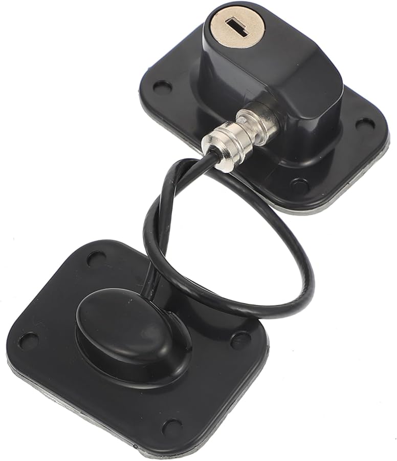 قفل النافذة والباب والخزانة لسلامة الأطفال سهل التركيب أبيض - Image 2