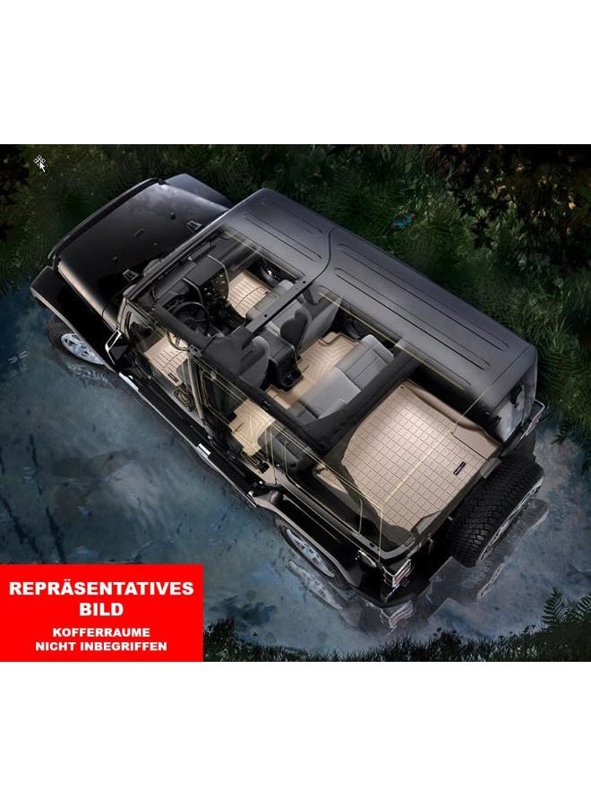 WeatherTech Custom Fit FloorLiners for Mazda CX-5-1st & 2nd Row (4411871-444192), Black - Image 2