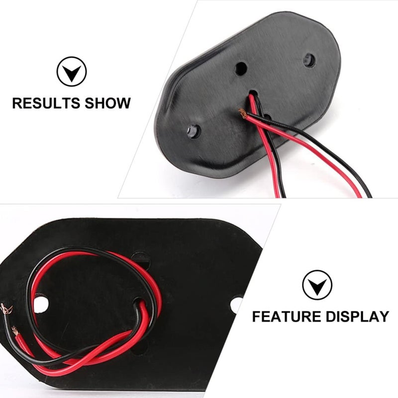 MAGICLULU 30v مصباح لوحة ترخيص LED ساطع، جزء تعديل سيارة، مؤشرات شاحنة، مادة - Image 5