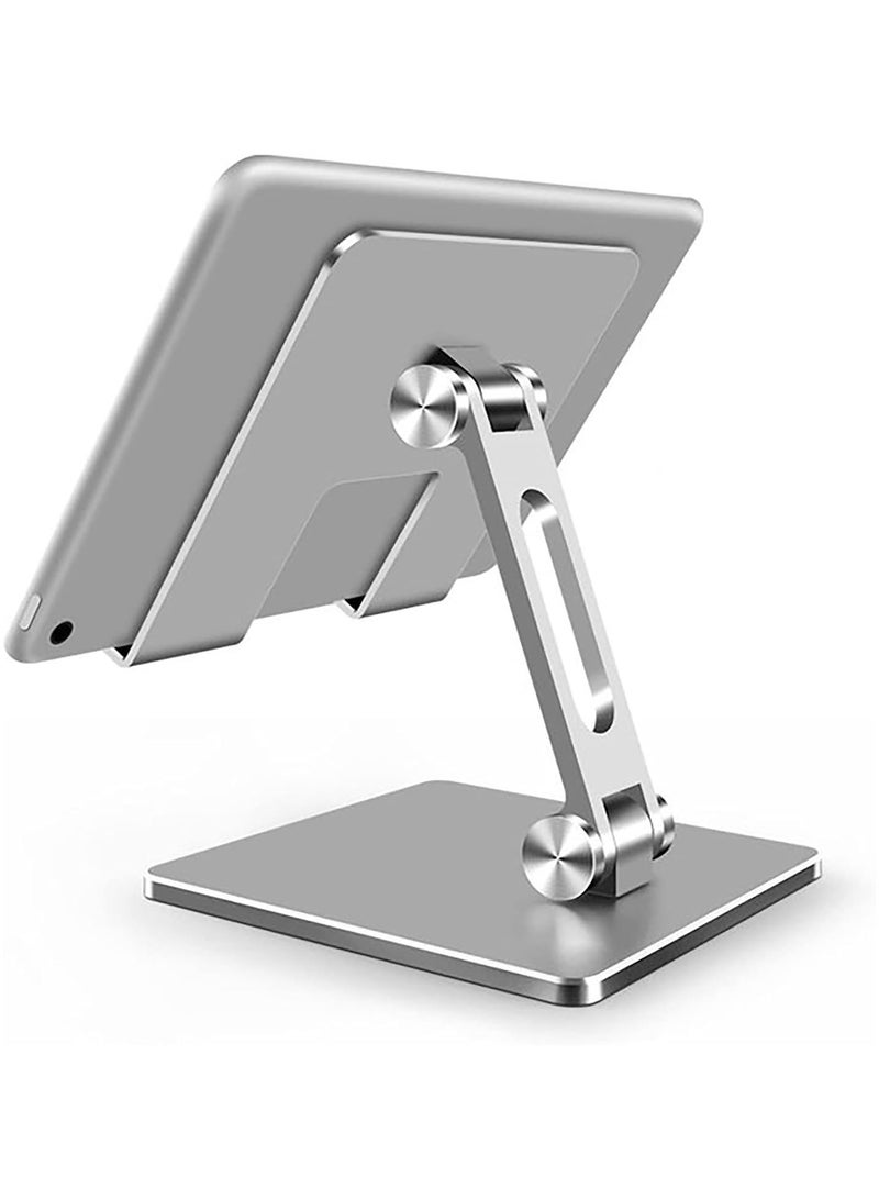 GGOOT Premium Aluminum Alloy Tablet Bracket Desktop Folding Rack Portable Adjustable Tablet Stand  - Image 3