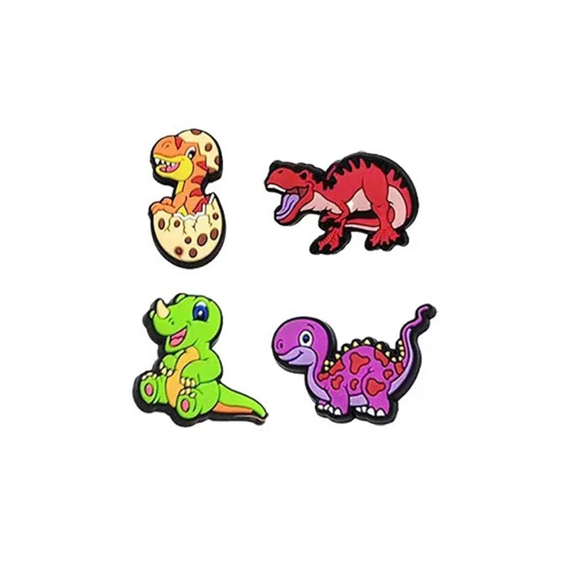 BOWNDY Dinosaur Charms for Clog & Sandals Shoe Decoration, Dinosaur Charm Gift for Boys Girls Kids Teens Men and Women Adults - Image 5