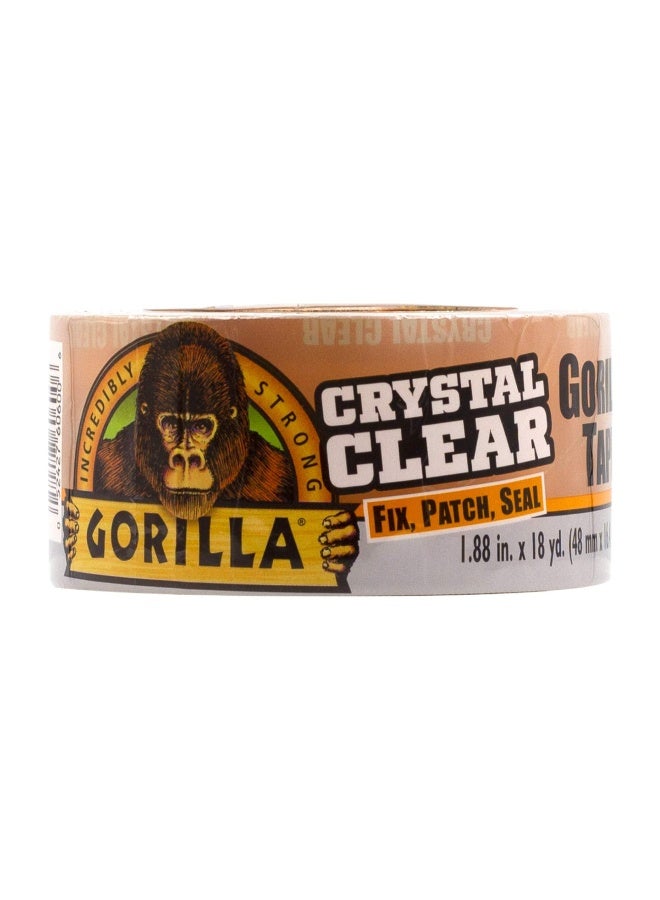 Gorilla Crystal Clear Repair Duct Tape 1.88 X 18 Yd Clear Pack Of 1 - Image 1