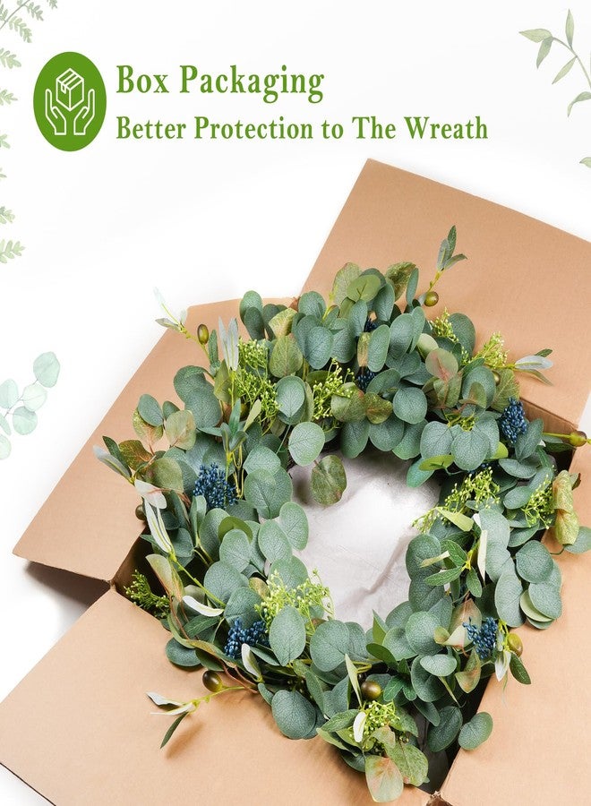 colorspec Eucalyptus Wreath for Front Door, New - Image 5