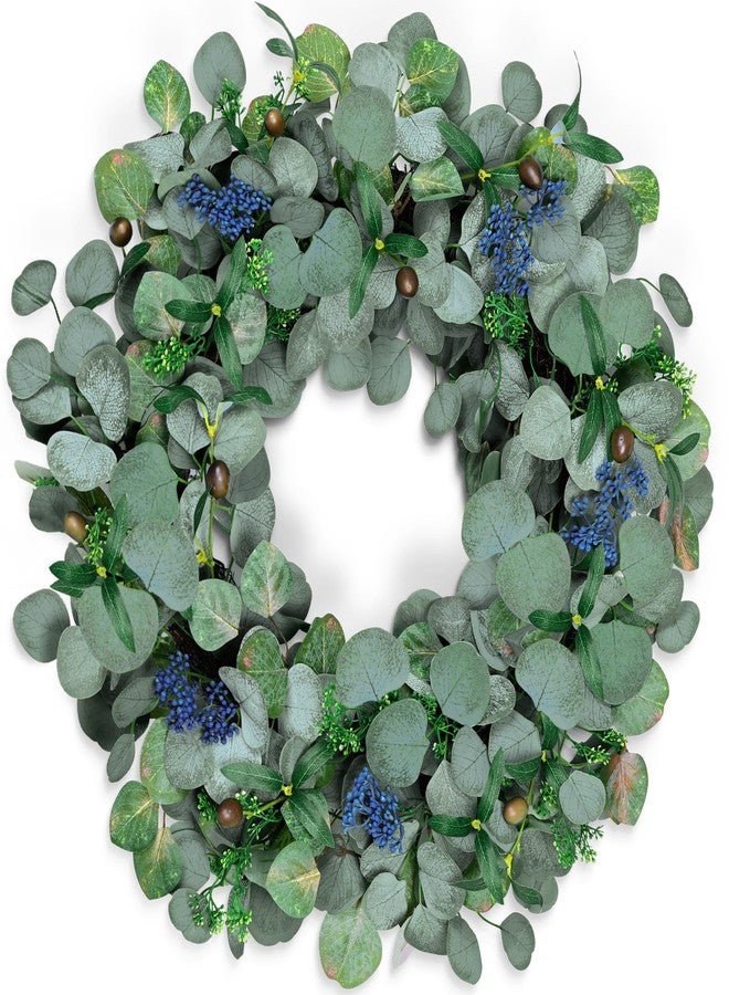 colorspec Eucalyptus Wreath for Front Door, New - Image 1