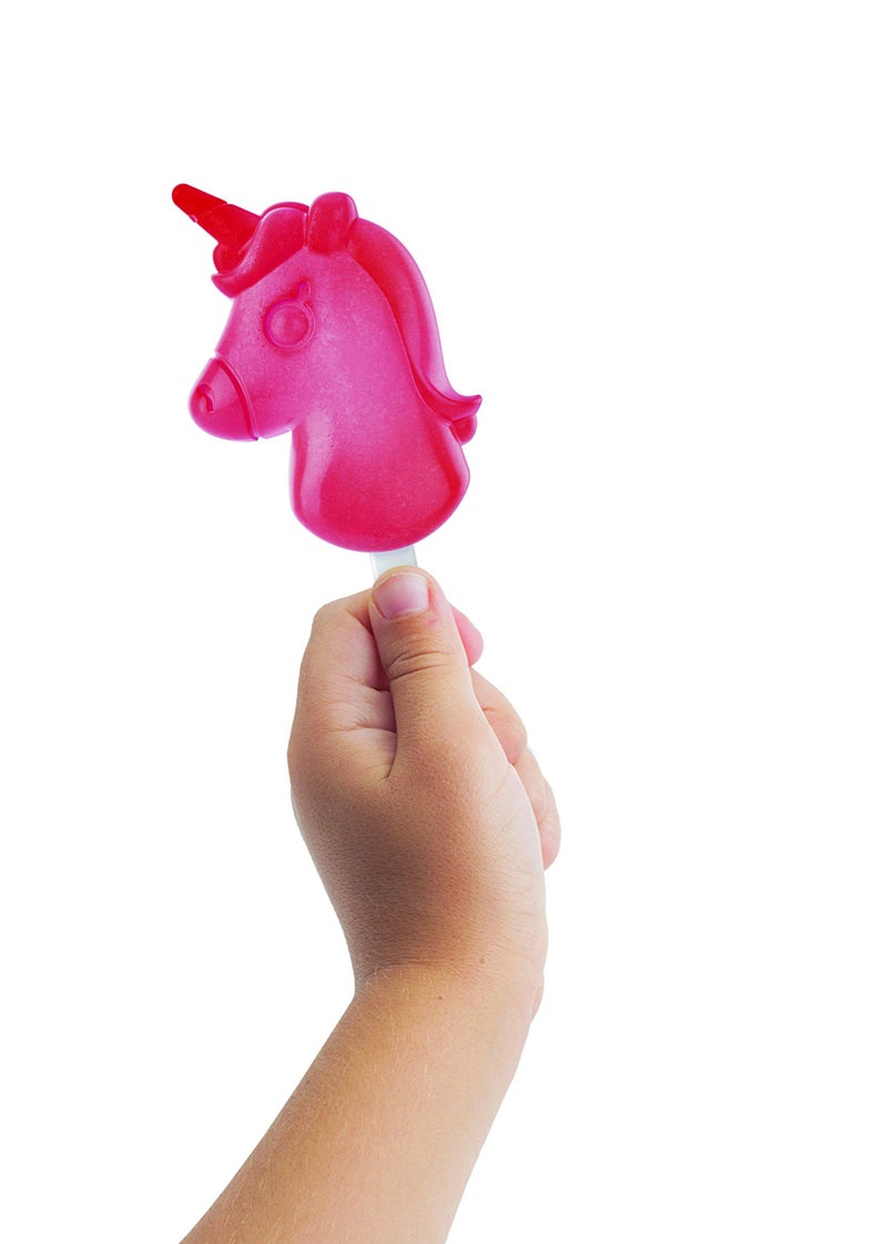 Joie Unicorn Popsicle Molds, Easy Ice Pop Maker for Kids, Make Fun Healthy Treats, Cute Unicorn Design, BPA-Free Silicone, Dishwasher Safe, Colors May Vary, 2 Pack - Image 2
