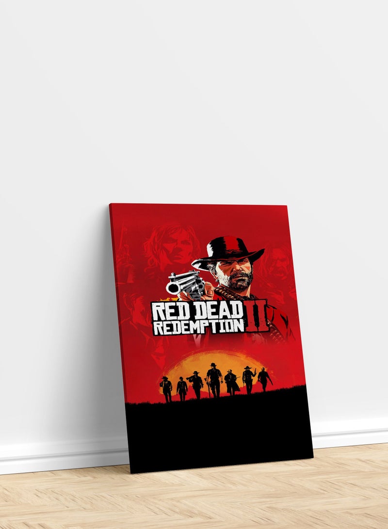 MODCLASS Wall Art Printed Frame Red Dead Redemption  - Image 2