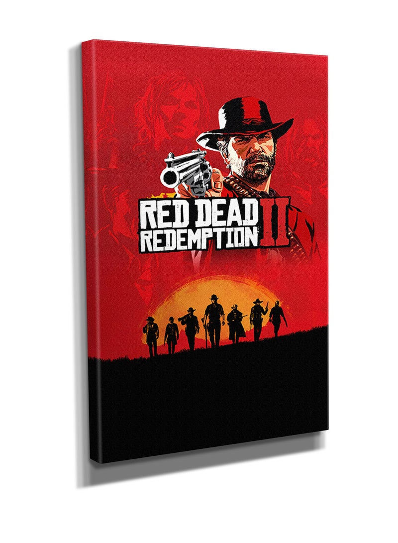 MODCLASS Wall Art Printed Frame Red Dead Redemption  - Image 3