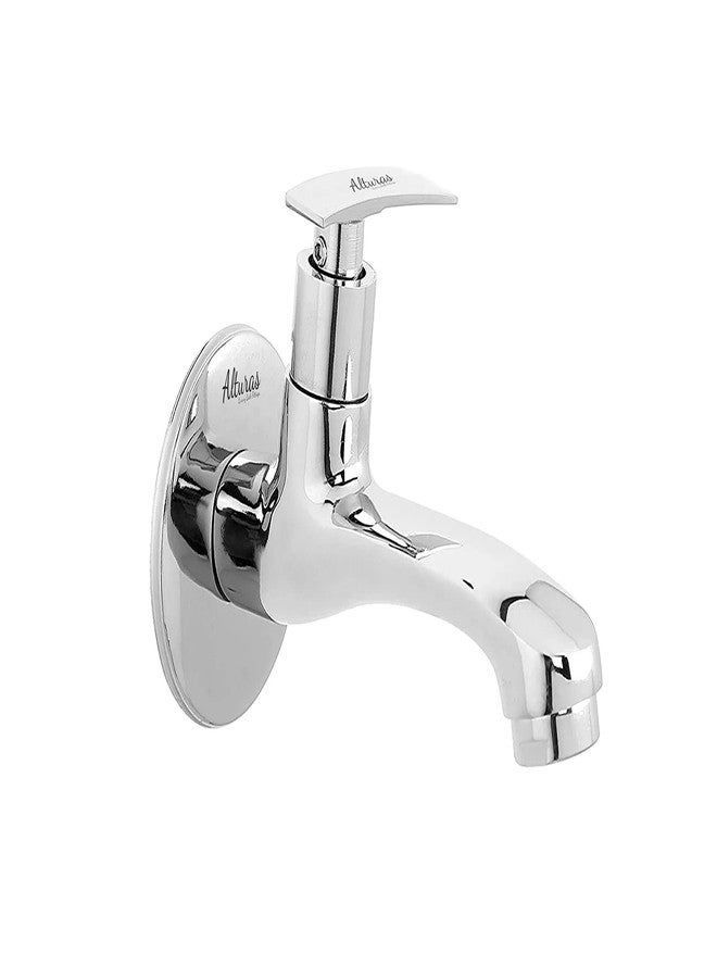Alturas Brass Passion Long Body Tap for Bathroom, Water Tap Chrome Finish (Set of - (2) - Image 4