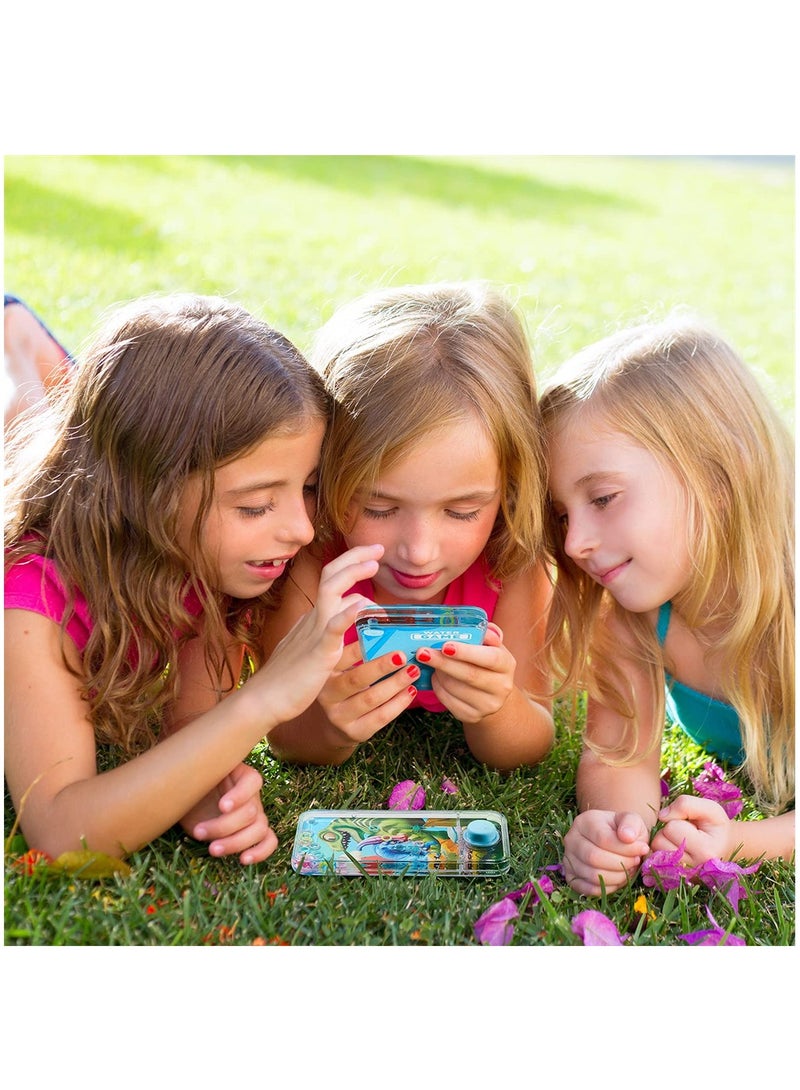 SYOSI Handheld Water Games 4 Pieces Water Ring Mini Toys Retro Game Set Multi Color Ring Toss Game Travel Toys for Party Favors Retro Pastime  - Image 4