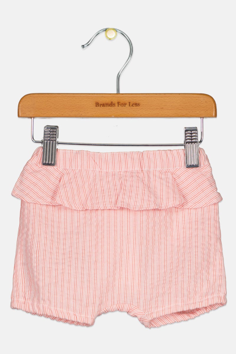 NAME IT Toddlers Girl Stripe Shorts, Multicolor - Image 2