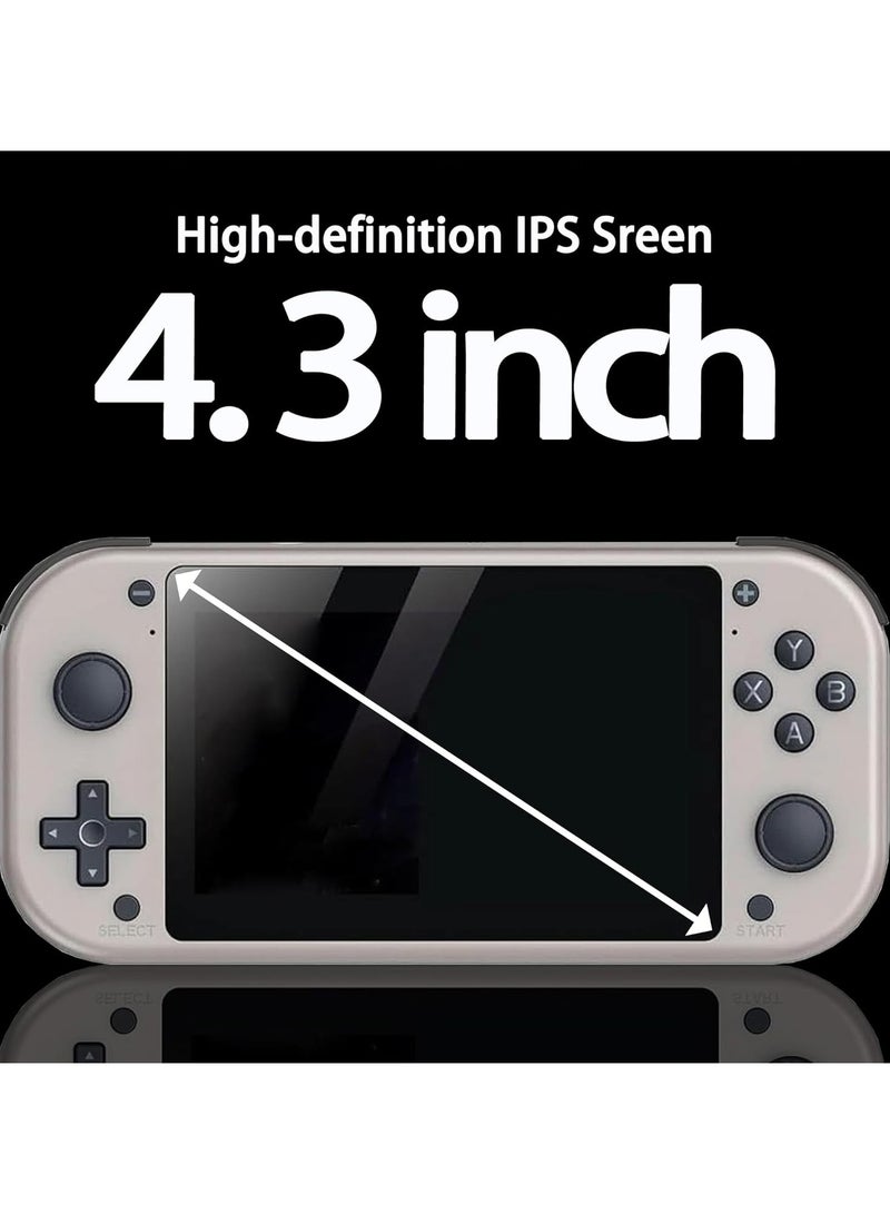 M17 Retro Handheld Game Console, 4.3-Inch Screen with a 480×272 resolution Build in 64GB Storage, Support TF Memory Card, Video Game Consoles - Image 3
