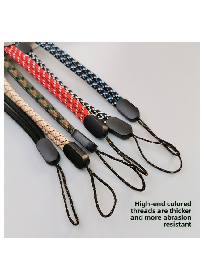 Generic - Backpacker Suitable For Small Camera MM5 Flashlight Woven Hanging Belt Hanging Neck Plus Adjustable Lengthening Neck Strap Mobile Phone Rope-Color:Mm5 Extended Camouflage - Image 1