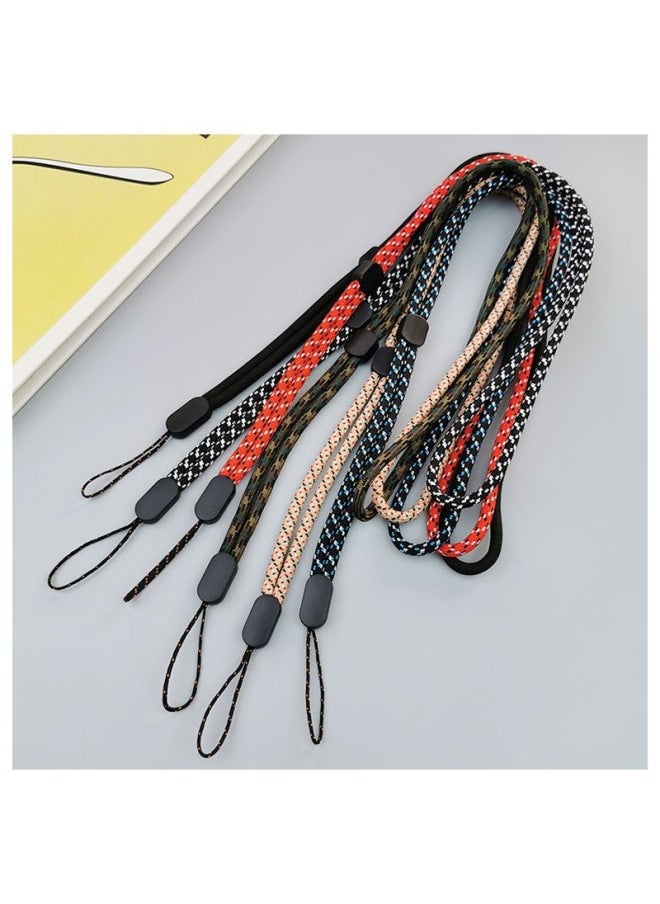 Generic - Backpacker Suitable For Small Camera MM5 Flashlight Woven Hanging Belt Hanging Neck Plus Adjustable Lengthening Neck Strap Mobile Phone Rope-Color:Mm5 Extended Camouflage - Image 1