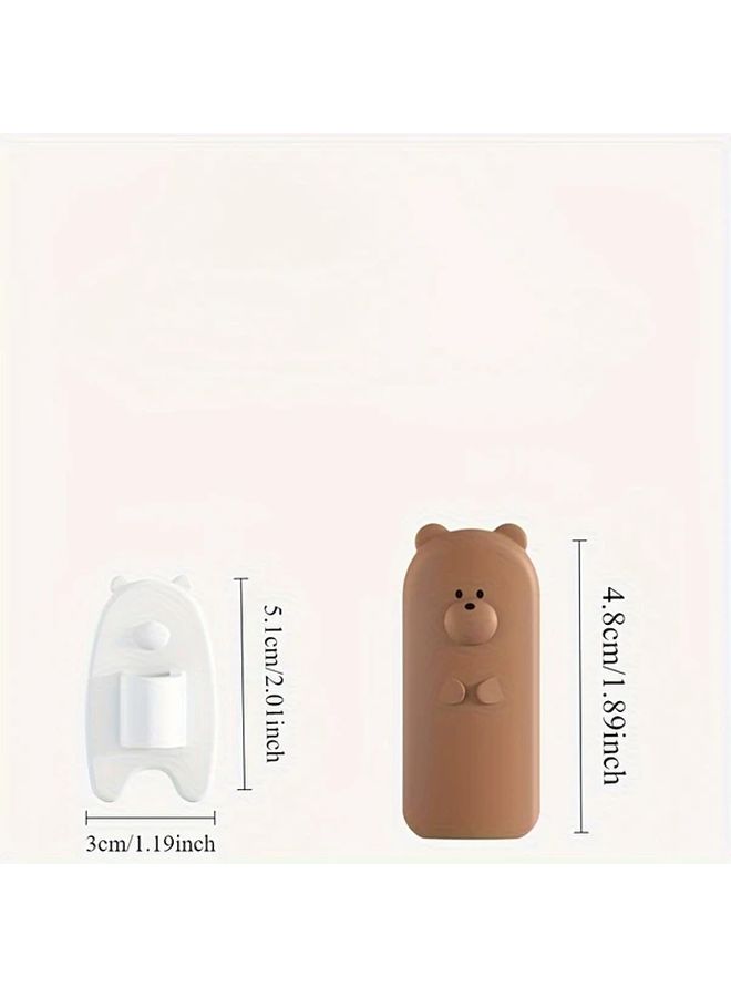 White Door Stop Finger Guard Anti Pinch Safety Protection Easy Install - Image 3