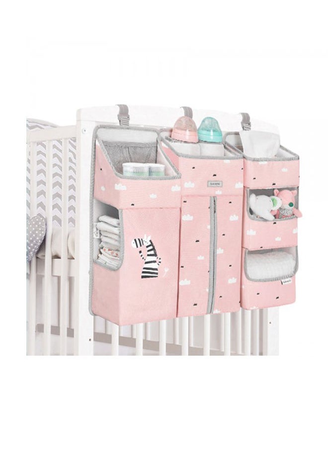 NIBEMINENT Baby Bedside Portable Crib Organizer  - Image 1