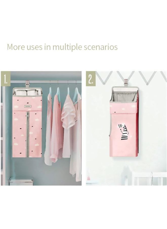 NIBEMINENT Baby Bedside Portable Crib Organizer  - Image 3
